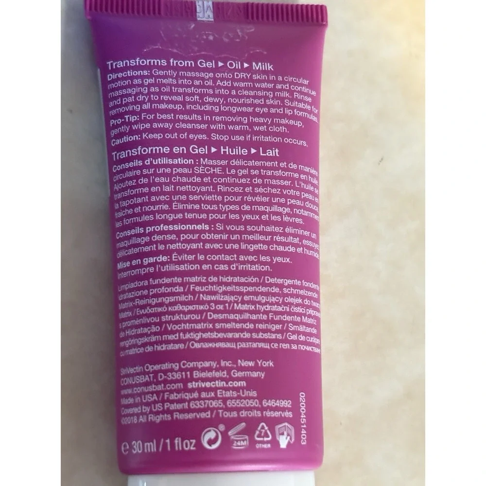 StriVectin Multi-Action Melting Cleanser Moisture Matrix Face Wash 1 oz (30 mL)